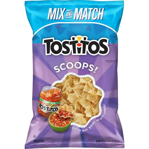 Tostitos Scoops Tortilla Chips 16.125 Oz