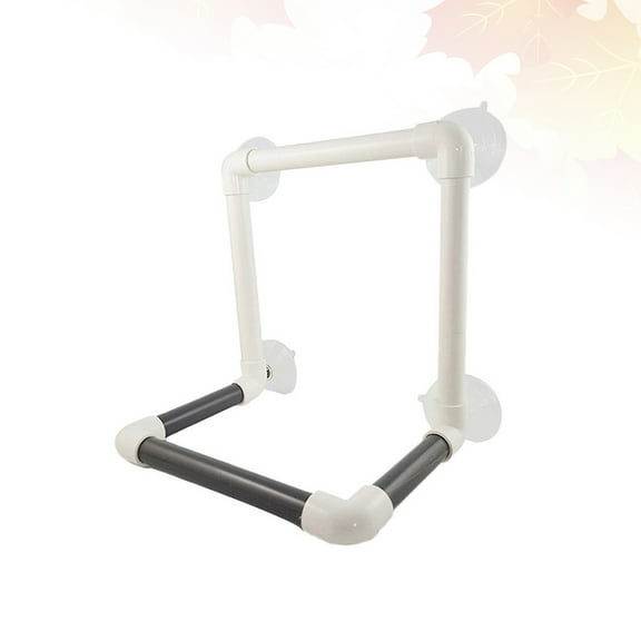 Minkissy PVC Bird Bath Stand with Strong Suction Cups for Window Or Shower Use