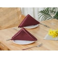 thumbnail image 6 of Unique Bargains 6 Pack Sateen Napkins Great Napkins for Restaurant Wedding Banquet Wine Red, 6 of 6