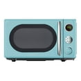 thumbnail image 1 of Galanz GLCMKA07BER-07 Horno de microondas retro, iluminación LED, diseño de tirador, cerradura infantil, azul Bebop, 0.7 pies cúbicos, 1 of 5