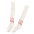 thumbnail image 2 of yuksok Womens Knee High Socks Stylish Sleeping Socks Soft Fuzzy Socks Long Stocking Pink, 2 of 9