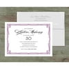 Decadent Deco Deluxe Party Invites