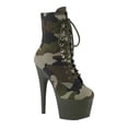 thumbnail image 2 of Women's Pleaser Adore 1020CAMO Heeled Ankle Bootie, 2 of 2