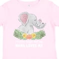 thumbnail image 4 of Inktastic I'll Never Forget That My Nana Loves Me with Cute Elephants Boys or Girls Toddler T-Shirt, 4 of 5