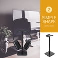 thumbnail image 4 of SHOWERORO Aluminum Headphone Holder Desktop Stand Black Detachable Universal Headset Display Rack, 4 of 8