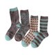 thumbnail image 1 of Calcetines para niños, calcetines para otoño e invierno, calcetines para niños, calcetines apilados, serie de flores, tubos largos en primavera y verano (4 pares), 1 of 5