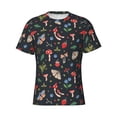 thumbnail image 3 of Naloa Forest Flora and Insects Men's T-Shirt Sport T-shirt Men's Basic Tee Casual Men's Shirt, Round Neck, Short Sleeves - XX-Large, 3 of 5