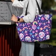 thumbnail image 6 of Rocae Skull mushroom rainbow for Large Women's Waterproof Beach Bag Tote with 7 Pockets Pool Bag for Travel Gym Vacation, 6 of 6