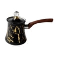 thumbnail image 2 of Cafetera turca de acero inoxidable con mango ergonómico, jarra de café profesional 550 ml, 2 of 9