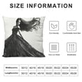 thumbnail image 5 of Orinice Long Hair Graphic Decorative Cushion Throw Pillow Cover for Home Couch Living Room Bed Sofa - High-quality for Car Couch Bedroom 1PC 18x18in, 5 of 5