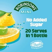 1 Pack | Robinsons Squashd Lemon & Lime 66Ml & 3x Disposable Cup
