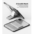 thumbnail image 3 of Ringke Fusion Case & Outstanding Tablet Stand Combo for iPad Pro 11 (2022/2021) - Smoke Black & Light Gray, 3 of 10