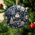 thumbnail image 7 of OAVQHLG3B Christmas Ornaments Snowman Acrylic Navy Blue, 7 of 7