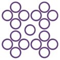 thumbnail image 3 of SWETRACE 50Pcs Purple Rubber Gaskets for Ensuring Durability in Air Conditioning Parts, 3 of 7