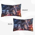 thumbnail image 2 of Balery Astronaut In Cosmic Garden Bedding Queen Pillow Cases - Envelope Closure - Soft Brushed Microfiber Fabric - Shrinkage and Fade Resistant Pillow Cases-16"x24", 2 of 6