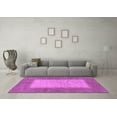 thumbnail image 3 of Ahgly Company Indoor Rectangle Abstract Purple Modern Area Rugs, 8' x 12', 3 of 4