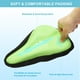 thumbnail image 4 of Funda de Asiento de Bicicleta Cojín de Sillín de Bicicleta con Gran Almohadilla de Gel de Silicona Cómoda para Hombres y Mujeres Bicicletas Estacionarias, Verde, 4 of 7
