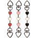 thumbnail image 1 of Extensor de bolso de 3 uds., cadena decorativa para bolso, cadena de corazón, cadena exquisita para bolso, cadena de extensión para bolso FRCOLOR HaoMX16326031, 1 of 6