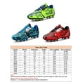 Lacyhop Men's Soccer Shoes Firm Ground Football Shoes Outdoor Indoor