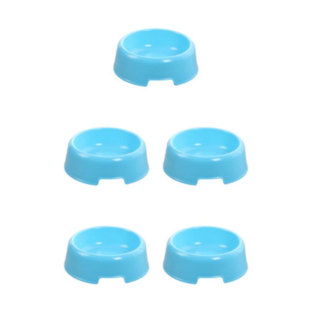 Methold Cuenco para perros duradero y duradero Cuencos de plástico multifuncionales y fáciles de limpiar Cuencos para perros y gatos azul Type2 NO2