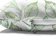 thumbnail image 4 of Retro Pet Bed, Continuous Spring Nature Pattern with Sketchy Leaves in Green Tones Print, Resistant Pad for Dogs and Cats Cushion with Removable Cover, 24" x 39", White and Multicolor, by Ambesonne, 4 of 4