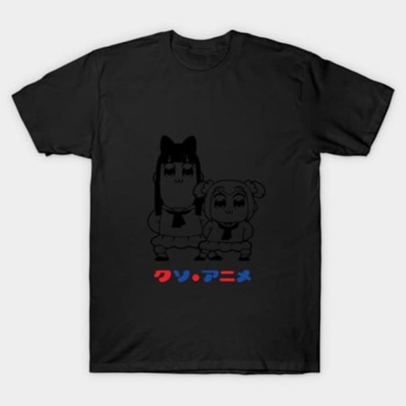 Pop Team Epic Poputepipikku Kuso Anime Funny Manga Parody Top Unisex T-Shirt, sizes up to 3XL