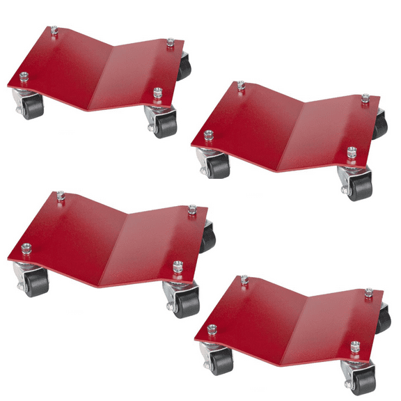 Auto Dolly Car Dollies M998035 Made in USA - 12in x 16in 10,000lbs Capacity with Heavy Duty Casters 4 Piece for Cars, Trucks, UTVs, SUVs, Boats, RVs