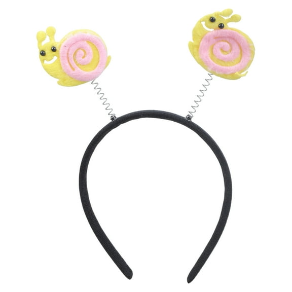 COOLHOOD Hair Bands Festive Photo Booth Props Cartoon Snail Headband Party Headpiece Fun Headband for Music Festivals