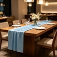 thumbnail image 5 of PBAZIH Modern Elegant Table Runner for Dining Decor, Polyester Spandex Fabric, Wrinkle-Resistant, Versatile for Weddings, Parties, and Holiday Celebrations, Exquisite Table Decor Solution, 5 of 6