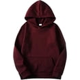 thumbnail image 3 of 2 PC Sweatsuit Set Men Women Oversized Long Sleeve Hoodie Pullover Sweatshirt Tracksuit Jogger Sweatpants, 3 of 5