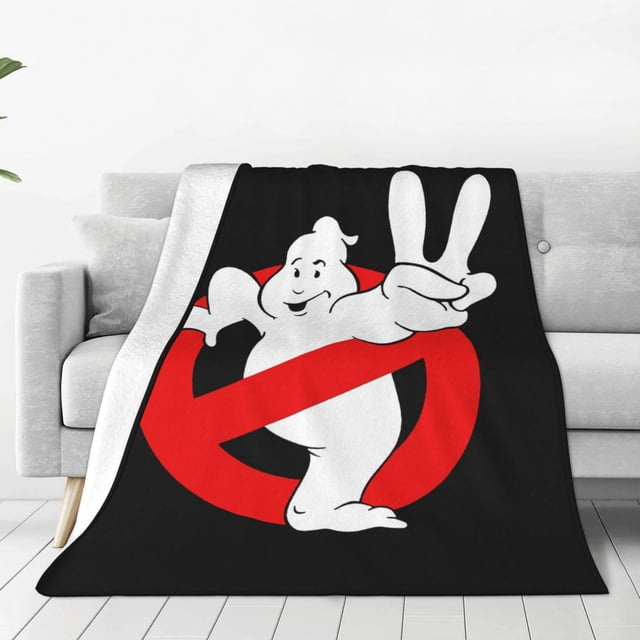 Manta con la bandera de los Cazafantasmas, elegante, linda, súper suave y cálida, para todas las estaciones