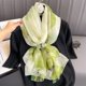 thumbnail image 4 of Nuevo chal de seda fino y grande para mujer, bufanda elegante con estampado floral, chal de pashmina para playa, bufanda, pañuelo, 2023, 4 of 5