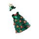 thumbnail image 3 of Vestido de árbol de Navidad para niños con sombrero decorativo ligero de poliéster encantador 90cm, 3 of 9