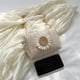 thumbnail image 5 of Bolso Bandolera Paja Con Informal para Mujer A La para Regalo (blanco), 5 of 9
