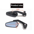 thumbnail image 3 of Thinsony 1 Pair Motorcycle Rear View Mirror Portable Anti-rust Universal Rearview Replace Modification Upgrading Part Accessories, 3 of 6