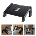 thumbnail image 4 of KAKOWELY 1pc Office Desk One Step Stool Footstool Adjustable Foot Rest Santd Stool,15.75"X12.2"X7.48", 4 of 5