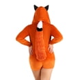 thumbnail image 2 of Women's Plus Size Fierce Fox Costume Romper, 2 of 7
