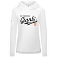 thumbnail image 2 of Women's Levelwear White San Francisco Giants Slender Glide Raglan Hoodie, 2 of 3