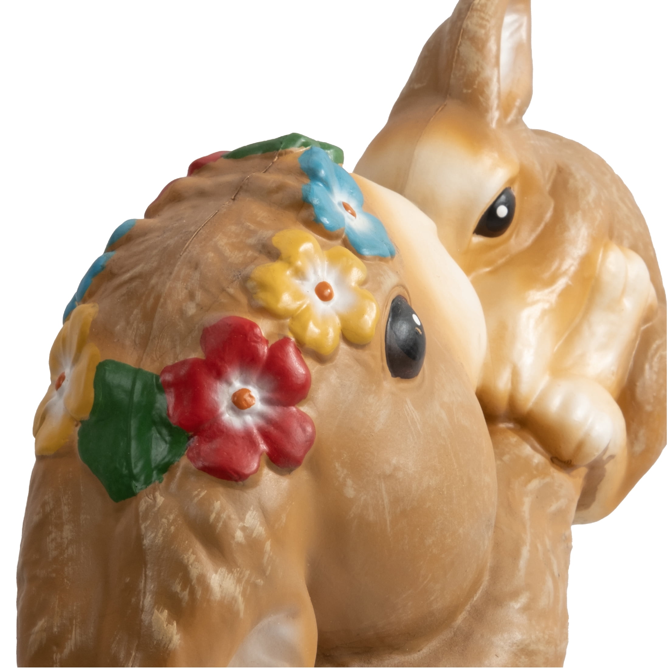 Mainstays Resin Bunnies Outdoor Garden Statue, Weather-Resistant