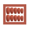 thumbnail image 4 of Shisuyan 24Pcs Gradient Color Fakes Nails False Nail Tip Artificial Fingernails Pumpkin Color, 4 of 9