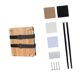 thumbnail image 5 of Kit de prensa de flores, kit de arte de madera, regalo, prensa de hojas de plantas de madera para tarjetas de felicitación 26cmx19cm, 5 of 9