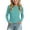 Green, variant on Toddler Girls Long Sleeve Shirts Soft Comfy Crewneck Tops Slim Fit Warm Infant Base Layer Undershirts for Newborn 1-10 Y