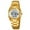 Gold, variant on SKMEI Watches for Women Sport Digital Womens Watch Waterproof with Stainless Steel Strap Alarm Countdown Dual Time