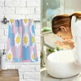 thumbnail image 7 of Yayeee 2 Pack Hand Towels for Bathroom 100% Cotton 16" x 28" Soft Absorbent Kitchen Towel, Playful Daisy, 7 of 7