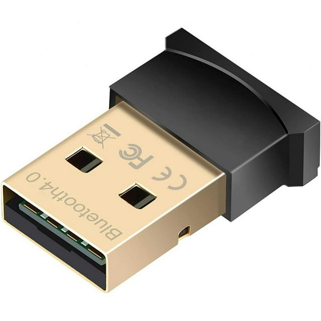 Bluetooth USB Adapter USB Dongle Bluetooth Receiver Transfer Wireless Adapter for Laptop PC Support Windows 10 8 7 Vista/XP Mouse and Keyboard Headset