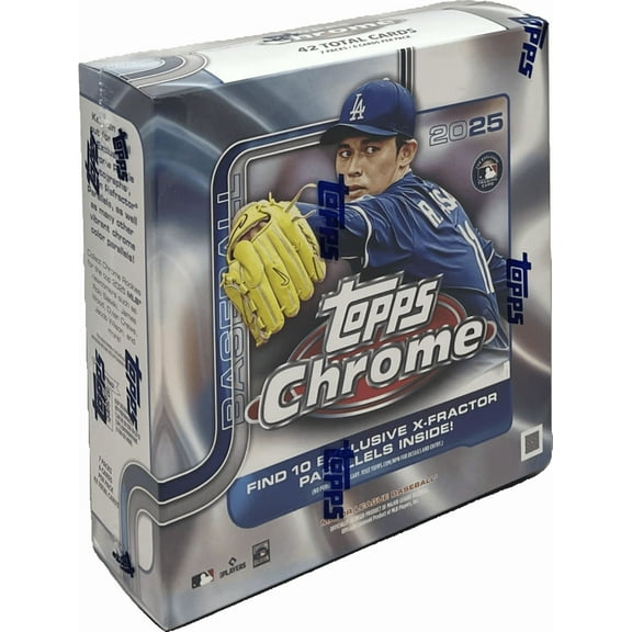 2025 Topps Chrome Baseball Mega Box