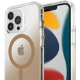 thumbnail image 3 of ZAGG Gear4 Milan Snap Case - MagSafe Compatible Clear Case with Beautiful Detailing - for Apple iPhone 13 Pro - Gold 702008221, 3 of 6