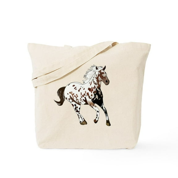 CafePress - APPALOOSA HORSE Tote Bag - Unisex Canvas Tote Bag, Beige, 1-Piece