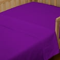 thumbnail image 2 of The Great American Store Ultra-Soft 1800 Series Microfiber Solid Flat Sheet (Pack of 12, Twin XL, Purple)- Top Sheets - Hypoallergenic - Wrinkle, Fade, Stain Resistant, 2 of 5