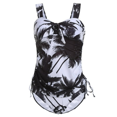 One-piece Swimsuit for Women Strap Print  Swimwear Slim Bathing Suit  Beach Wear  Vacation Tank Bikini